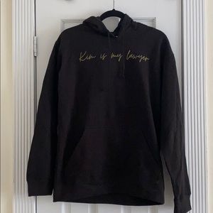 KIM IS MY LAWYER Hoodie Sweatshirt! Never worn!